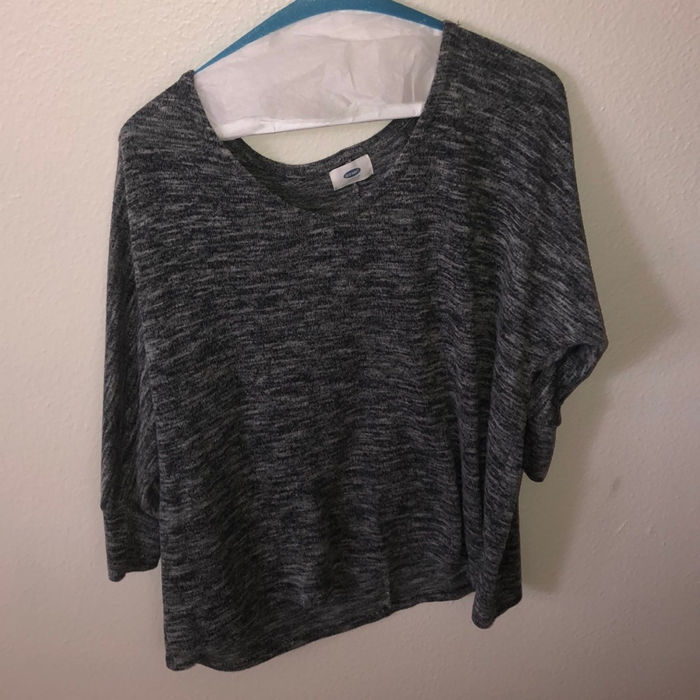 grey sweater